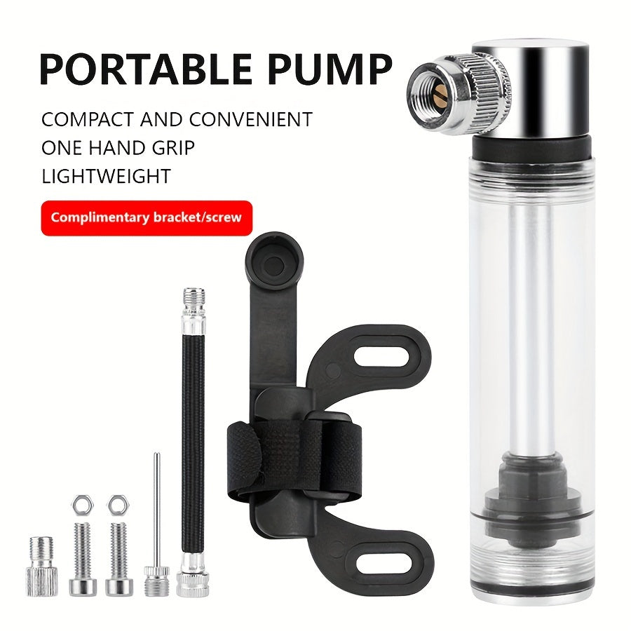 Portable Basketball Inflator with Needle & Hose