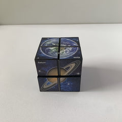 Infinite Transforming Cube Star Shaped Toy Educational Flip Puzzle