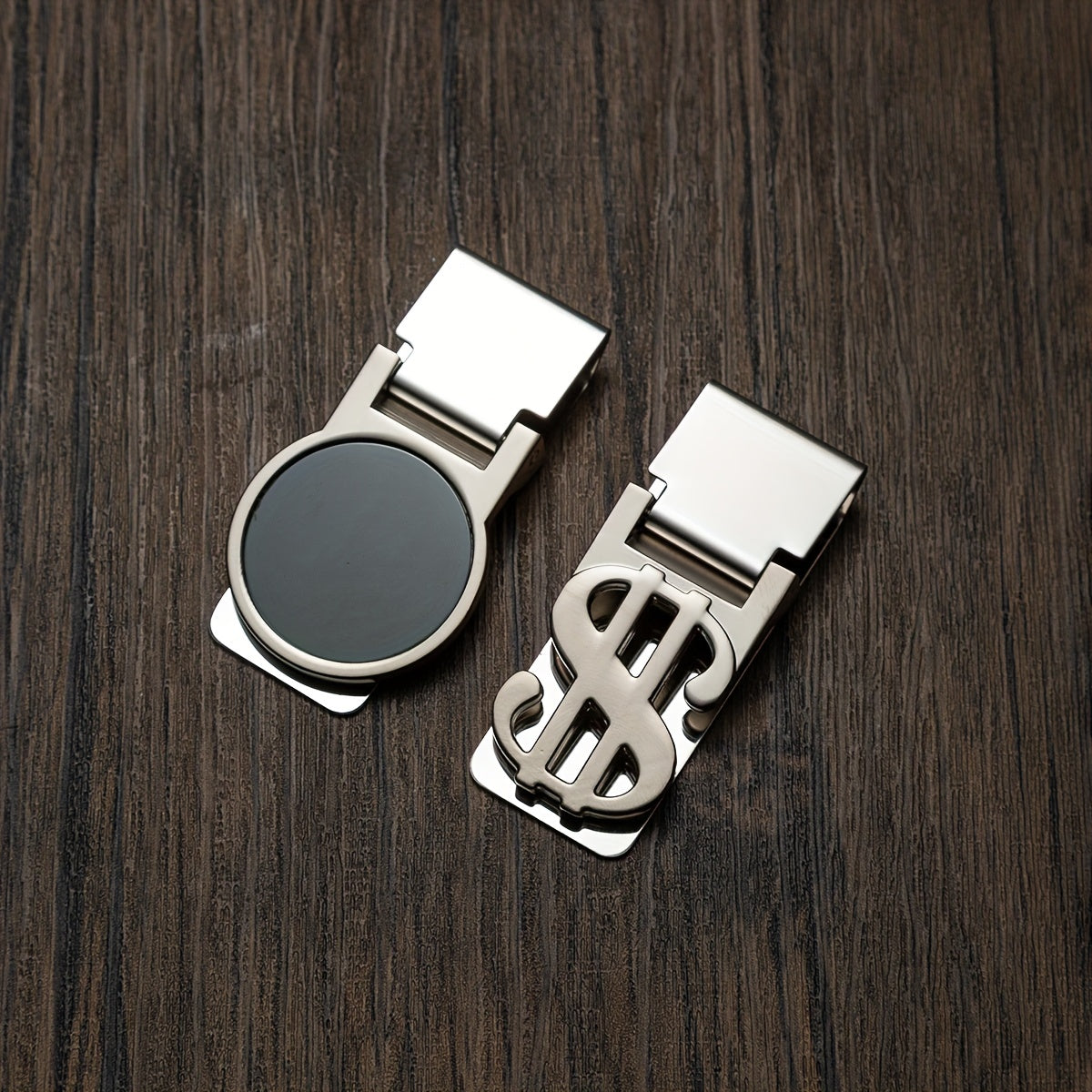 Stainless Steel Money Clip For Cash And Credit Cards