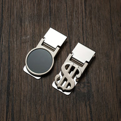 Stainless Steel Money Clip For Cash And Credit Cards