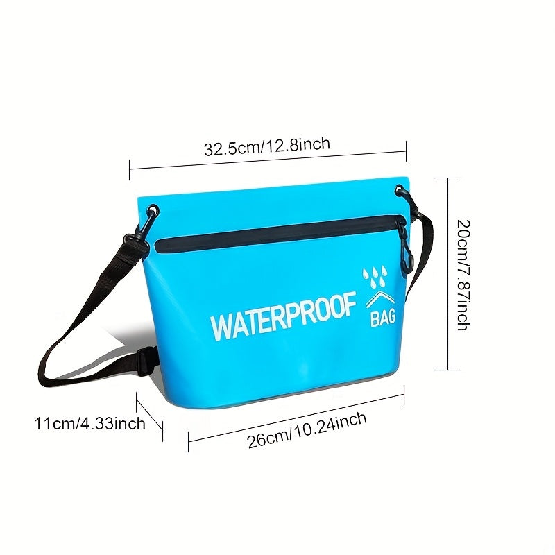 1pc Handheld Cosmetic & Swimming Bag for Travel