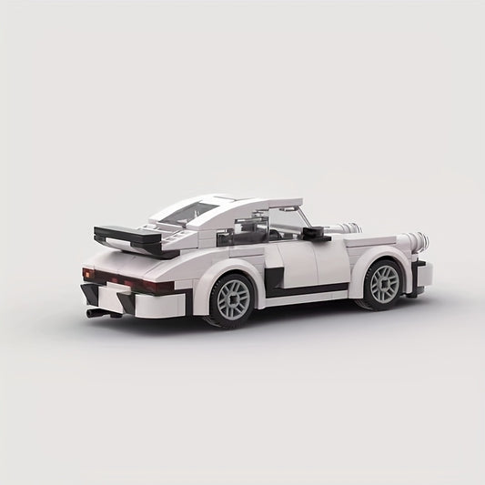 196pcs 911 Sports Car Building Block Set, MOC Racing Car Toys