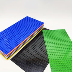 4pcs Building Block Baseplate Set, 25x12 Base Plates for Toys, Birthday