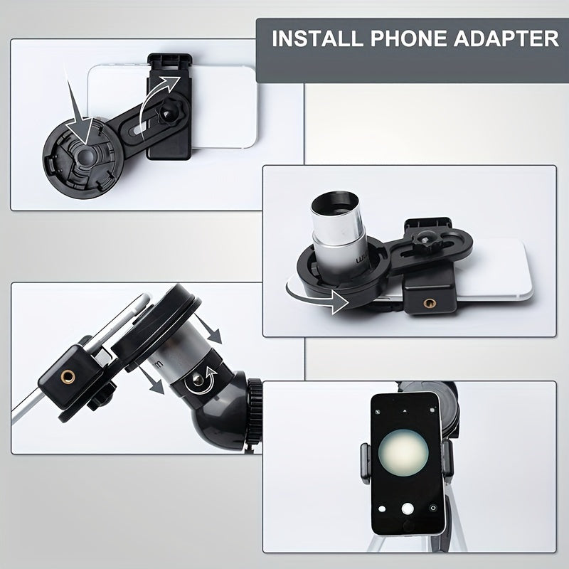 120X Astronomical Telescope HD Imaging 400mm Focal Length for Stargazing