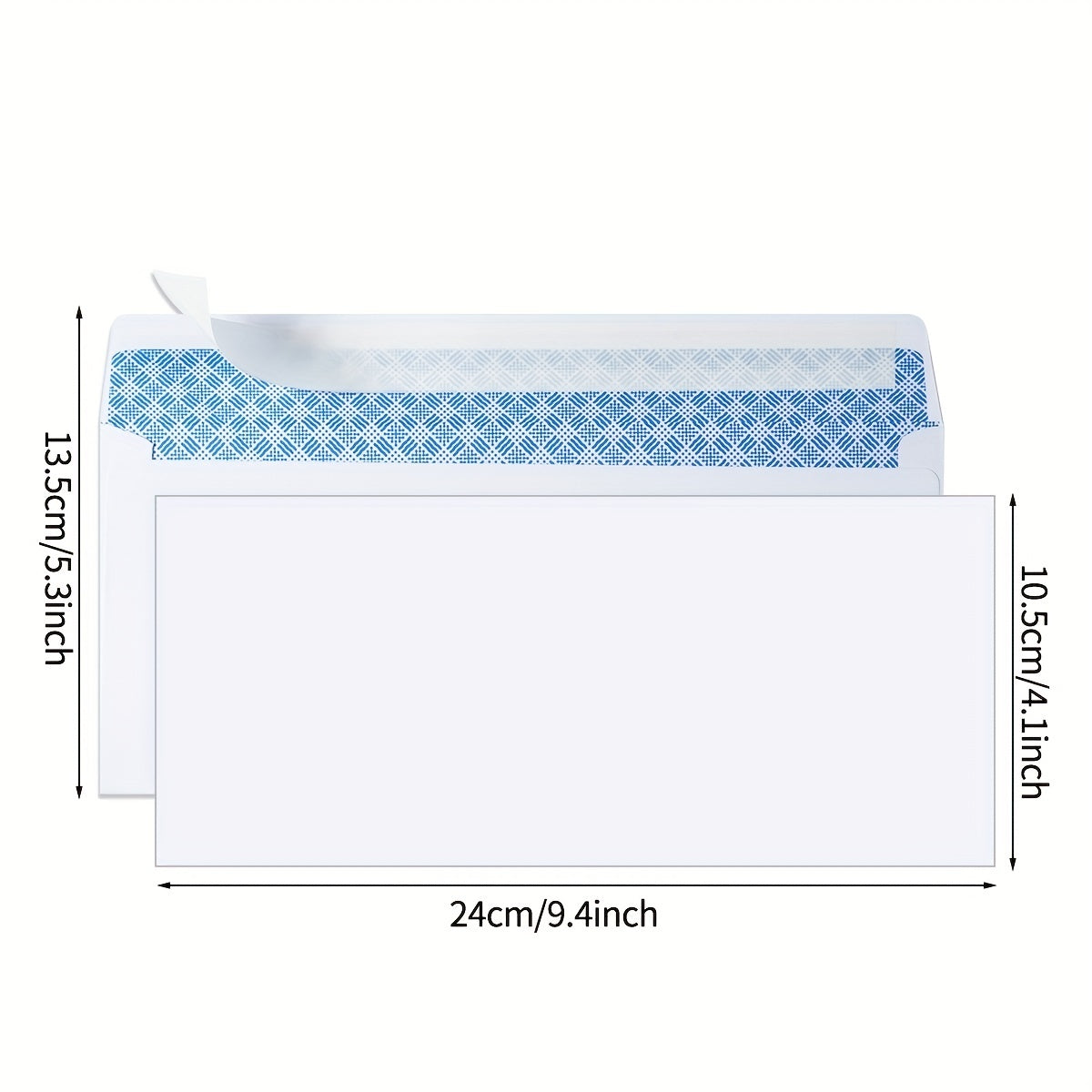 50 Self Seal Sticky Envelopes for Invitations and Greetings