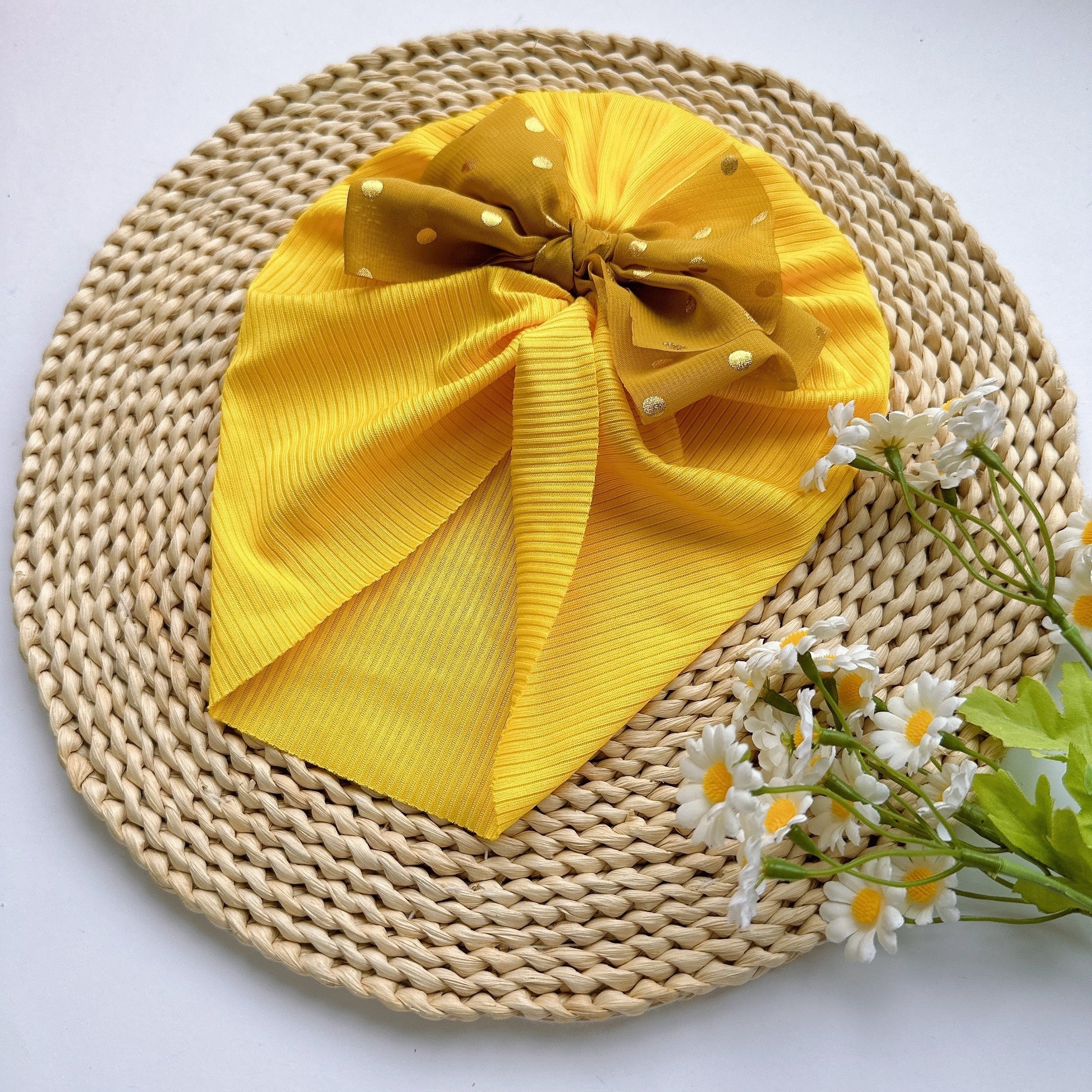 Baby Spring Summer Thin Headband Soft Bow Hat for Infants and Newborns