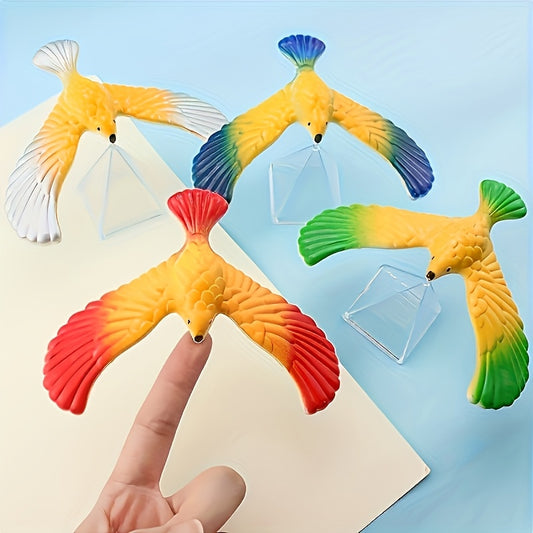 Colorful Balance Bird Toy for Home & Office Decor
