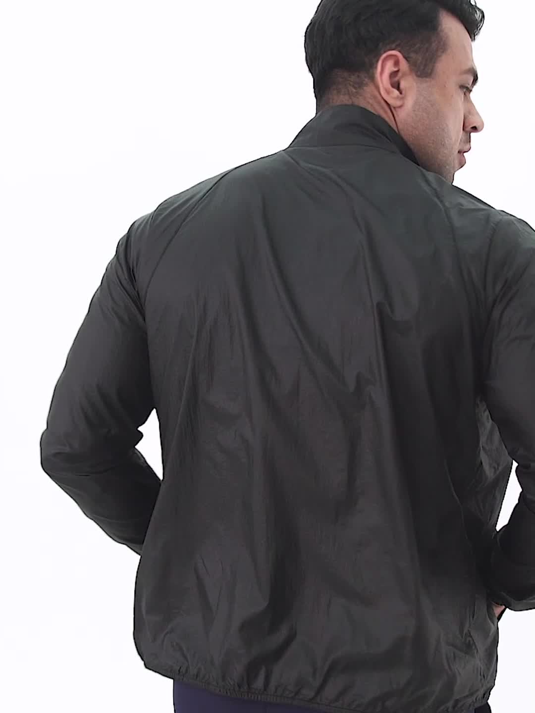 Men's Lightweight Windproof Sports Jacket Sun Protection UV Coat