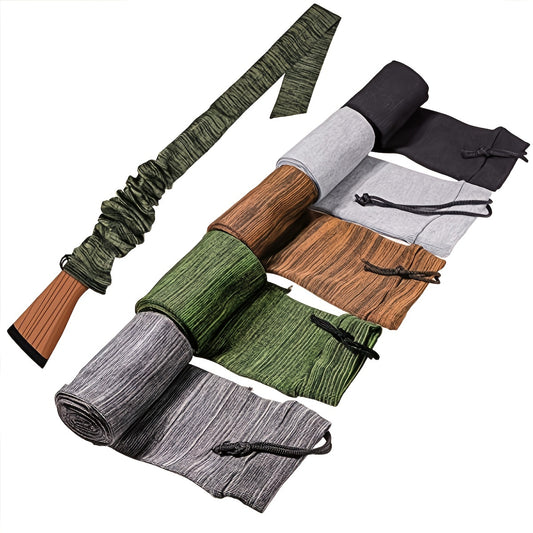 Elastic Storage Bag Dustproof Knitted Sleeve Organizer Sock Case