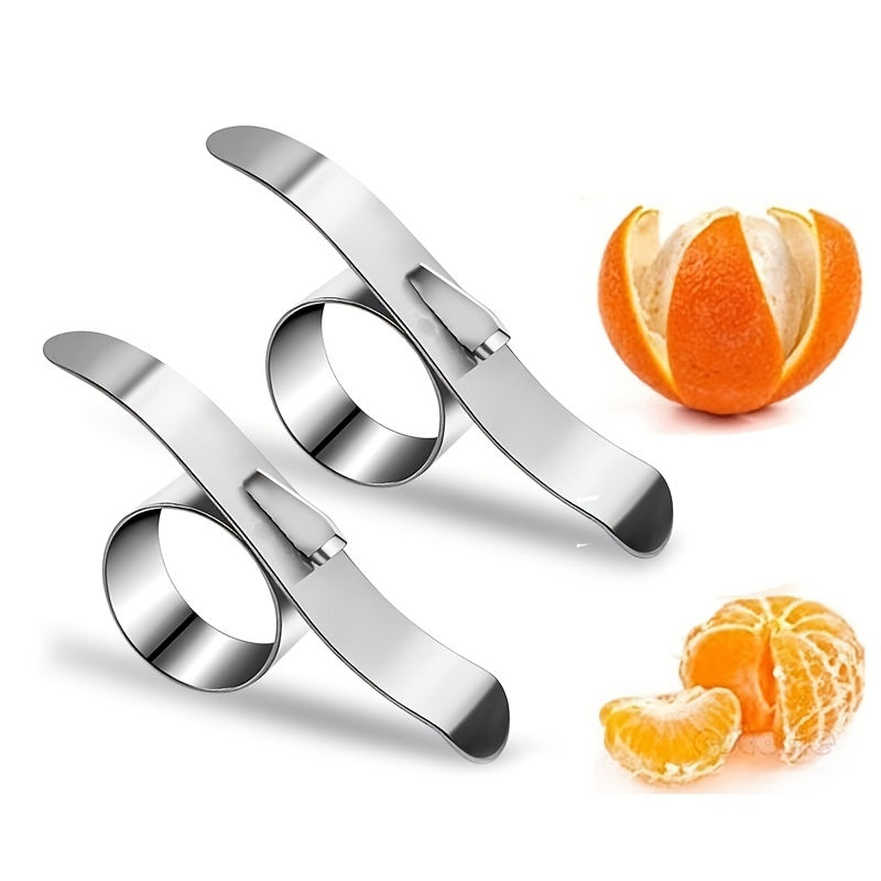 Stainless Steel Orange Peeler for Kitchen - Easy to Use and Clean