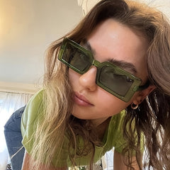 Small Frame Square Sunglasses for Women