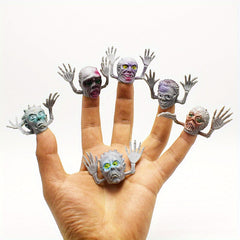 6pcs Monster Finger Puppets for Party Supplies