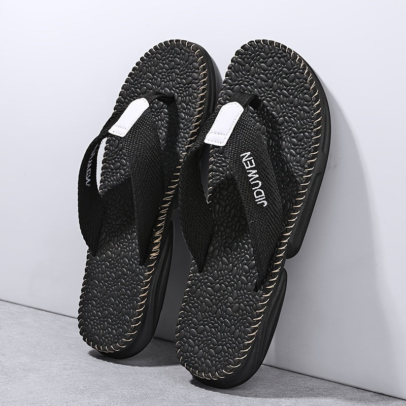 Women's Woven Pattern Flip Flops - Non slip Sandals