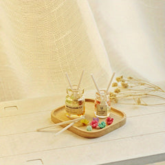 Glass and Resin Dollhouse Aromatherapy Model for Home Decor