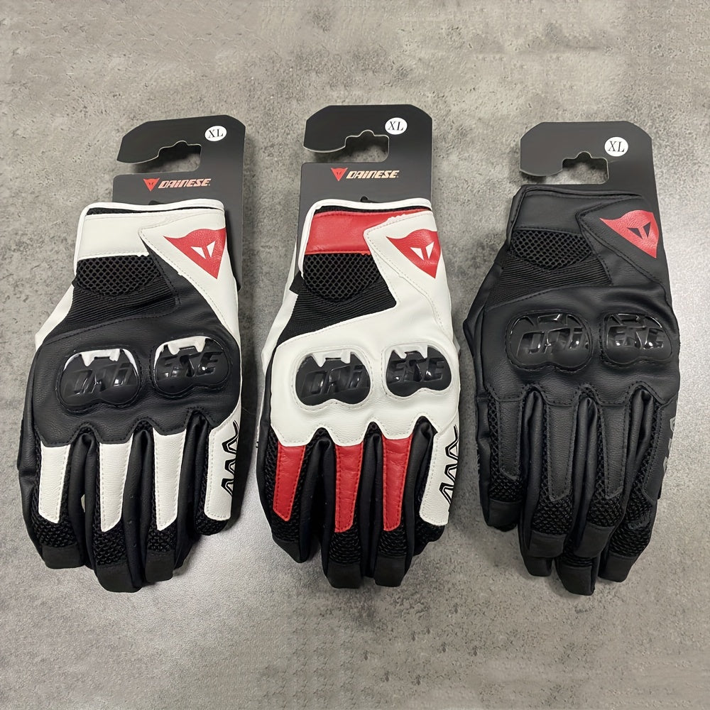 Full Finger Motorcycle Racing Gloves Breathable Anti Drop