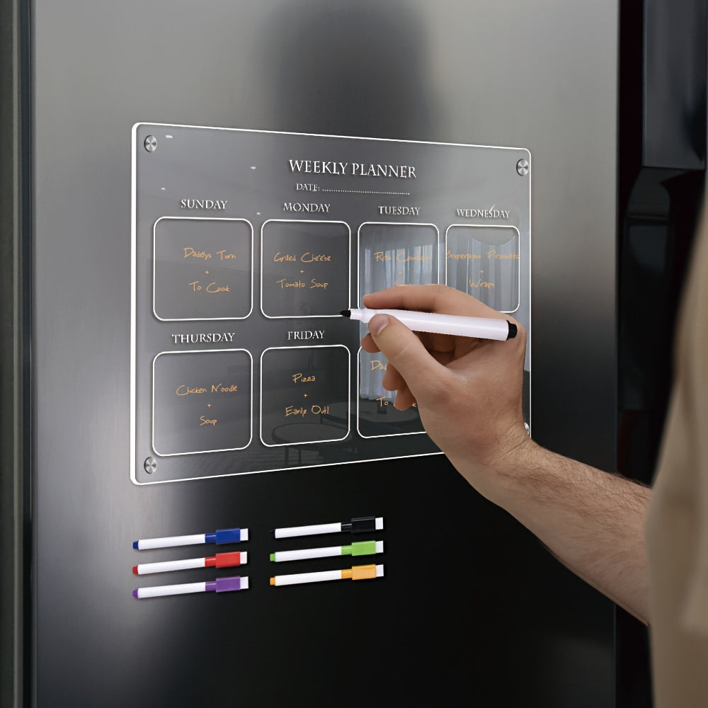 Magnetic Suction Weekly & Monthly Planner
