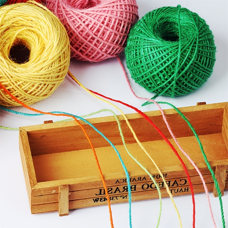 82ft Natural Jute String for Crafts DIY Picture Display Festive Twine