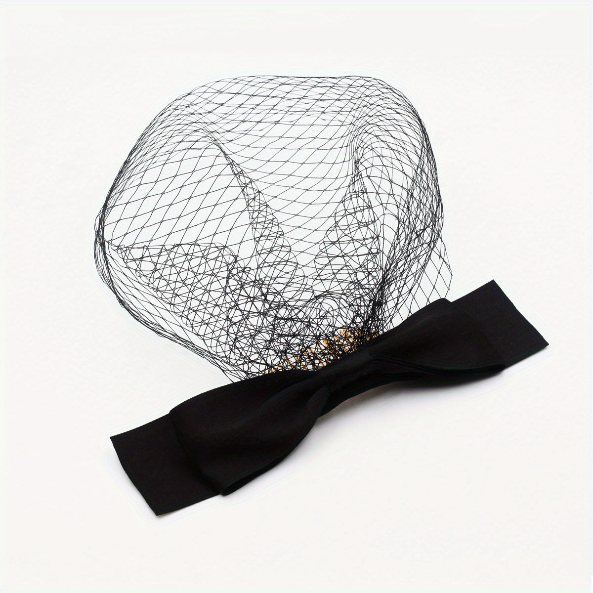 Satin Bowknot Mesh Head Piece Women's Hair Accessories