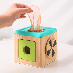 Wooden Shape Matching Recognition Mirror Toy