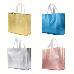12pcs Glossy Reusable Gift Bags With Handles for Bachelorette Wedding Birthday