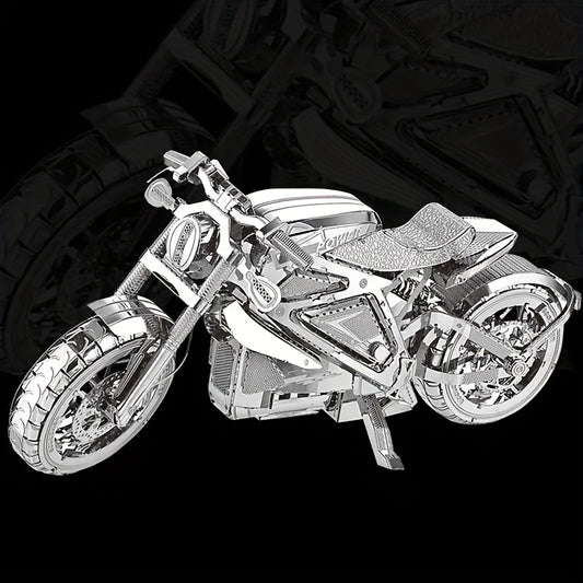 3D Metal Puzzle DIY Motorcycle Model
