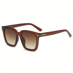 Square Frame Sunglasses Casual Props Beach UV400