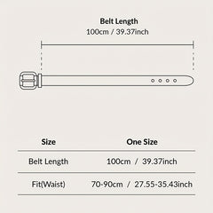 2pcs Rhinestone Buckle Belt Set for Women