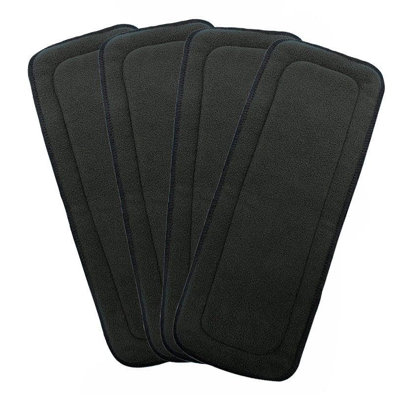 4PCS Bamboo Charcoal Inserts for Cloth Diapers