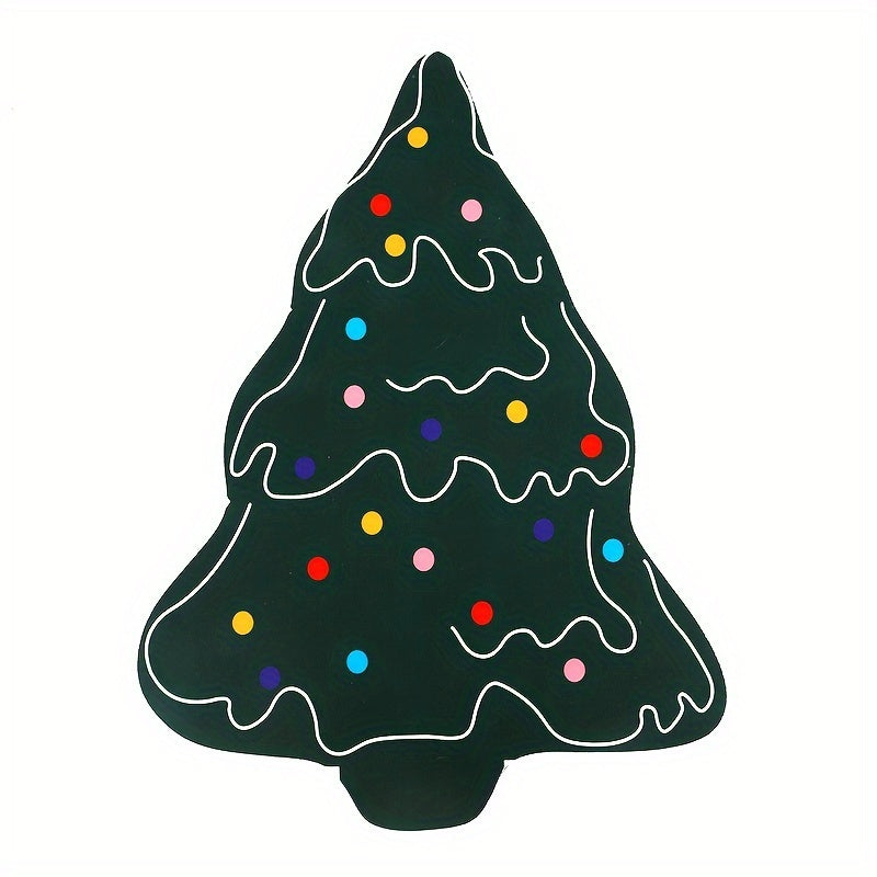 1pc Christmas Drink Coasters Cup Mats Home Decor Kitchen Gadgets