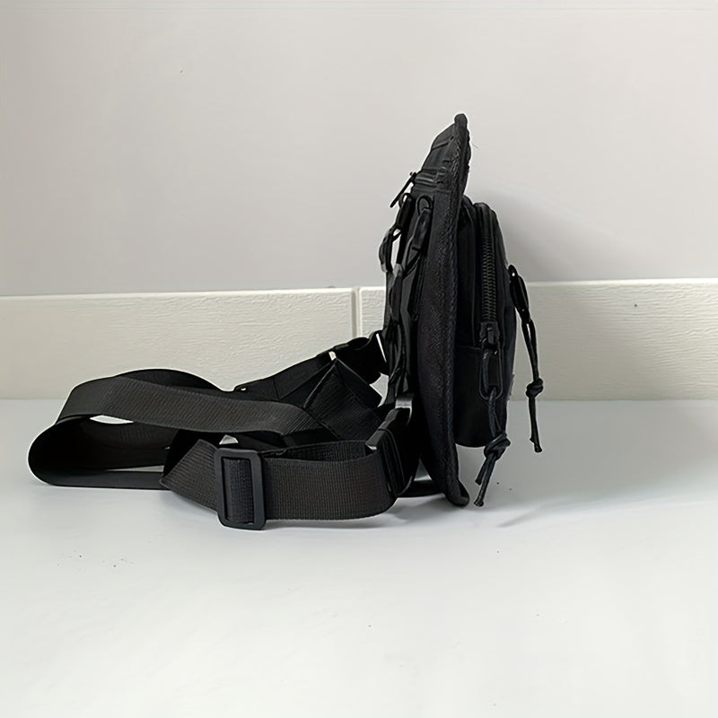 Men's Outdoor Waistcoat Chest Bag Sports Fitness Mobile Phone Bag