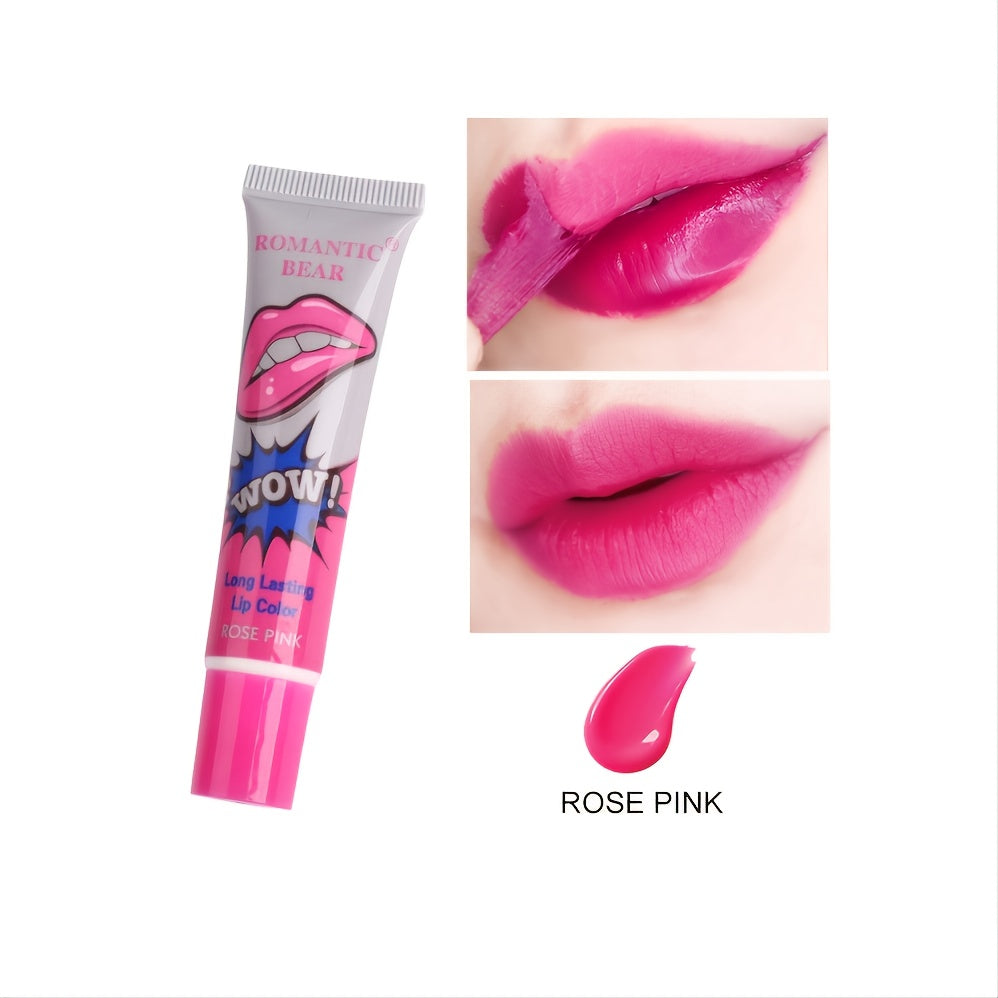 6 Colors Lip Tint Peel Off Set Long Lasting Waterproof Lipstick Lip Gloss