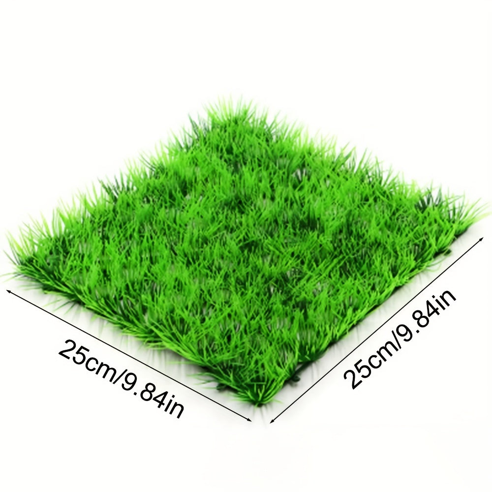 Artificial Grass Plant Lawn Aquarium Landscaping