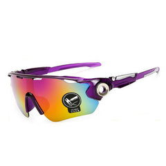 Men's Single Lens Sports Sunglasses Windproof Goggles UV Protection