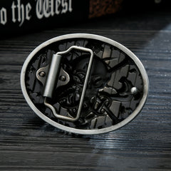Personalised Casual Western Cowboy Belt Buckle for Men