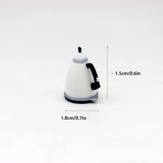 Mini Bread Machine & Kettle Dollhouse Food Play Set