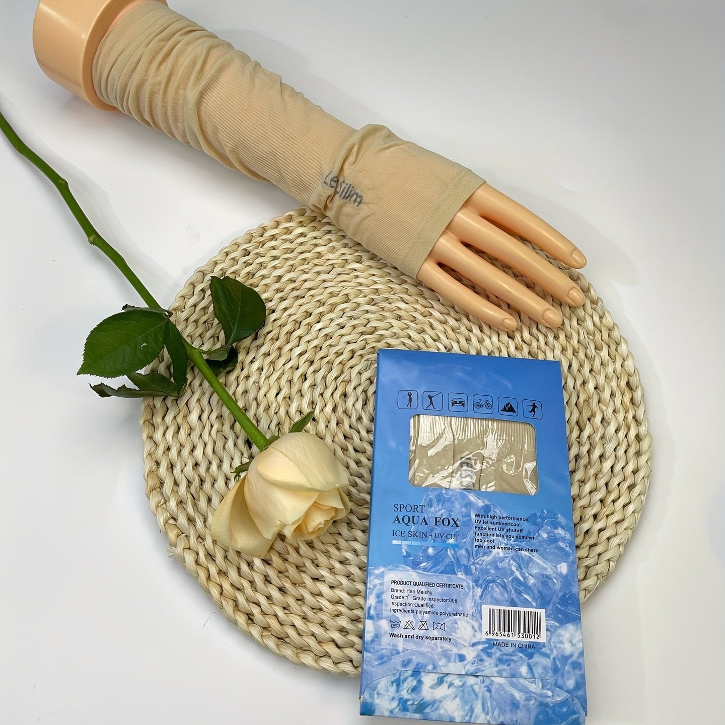 Ice Silk Sunproof Sleeves UV Protection Unisex Gloves