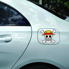 12.7cm Skull Character Car Sticker DIY Motorcycle Laptop Decal