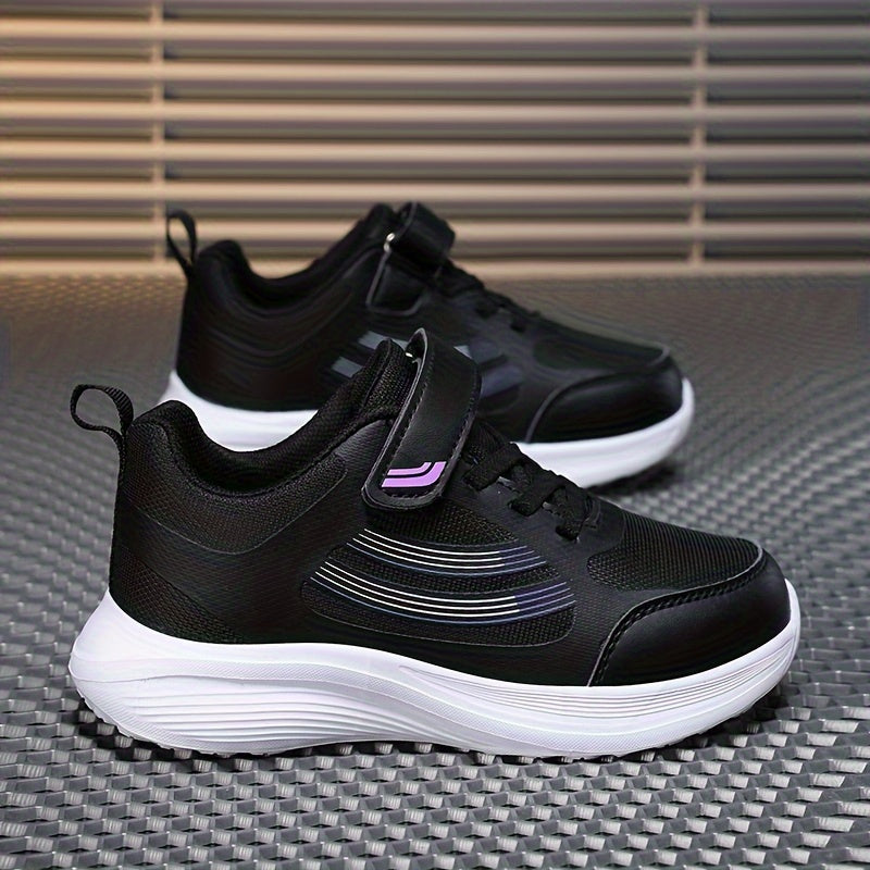 Girl's Comfy Non Slip Sneakers Soft Sole Shoes For Kids