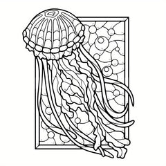 Animal Coloring Book Deluxe Edition with 22 Pages - Suitable for Adults