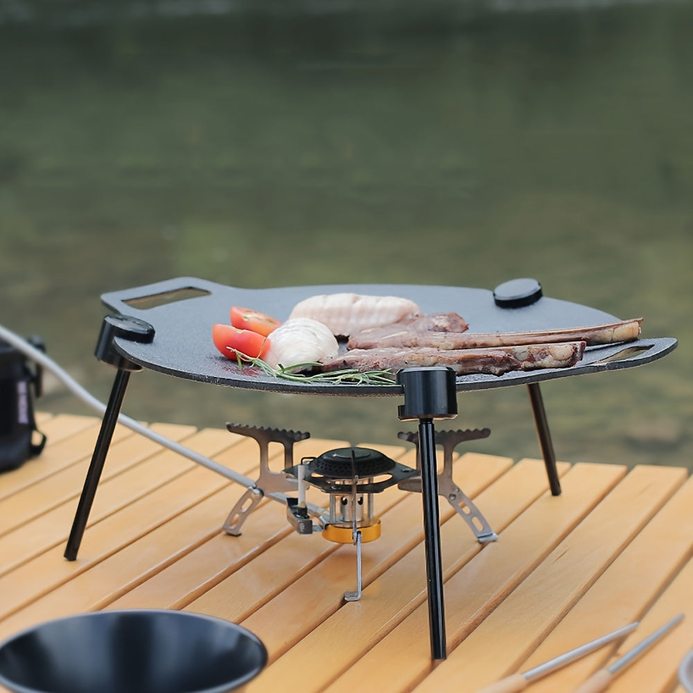 Aluminum Baking Pan Rack Adjustable Barbecue Plate Bracket