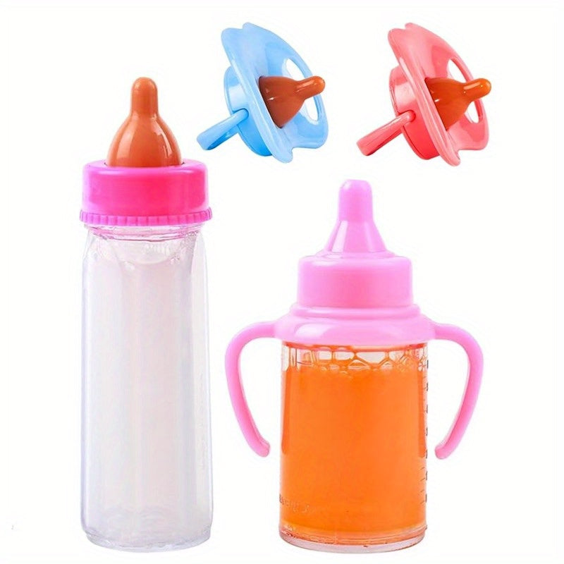 Reborn Doll Magic Milk Bottle Set Pretend Play Feeding Accessories