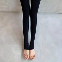 Plush Lined Thermal Pantyhose, Women's Stockings