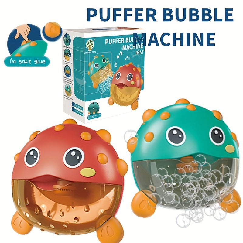 Bubble Machine Bath Toy for Baby Toddler Kid