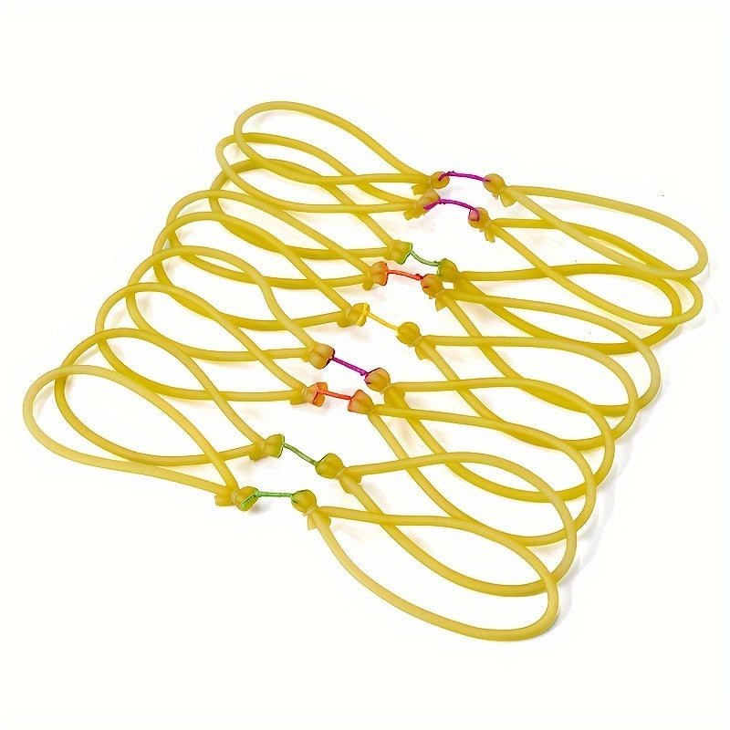 9pcs Bow Fishing Tubular Bands Replacement Rubber Band