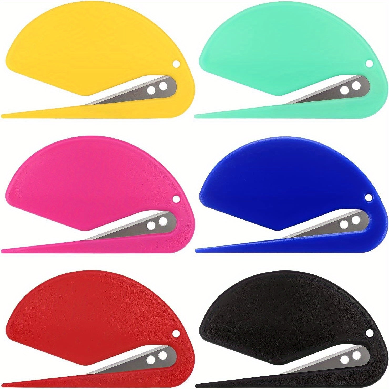 6 Pcs Letter Opener Envelope Slitter Set Sharp And Efficient Open Envelopes