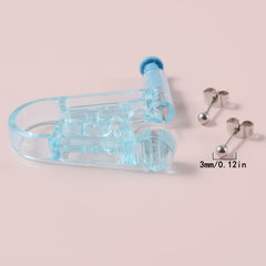3 PCS Piercing Tool Set with Steel Ball Stud Earrings
