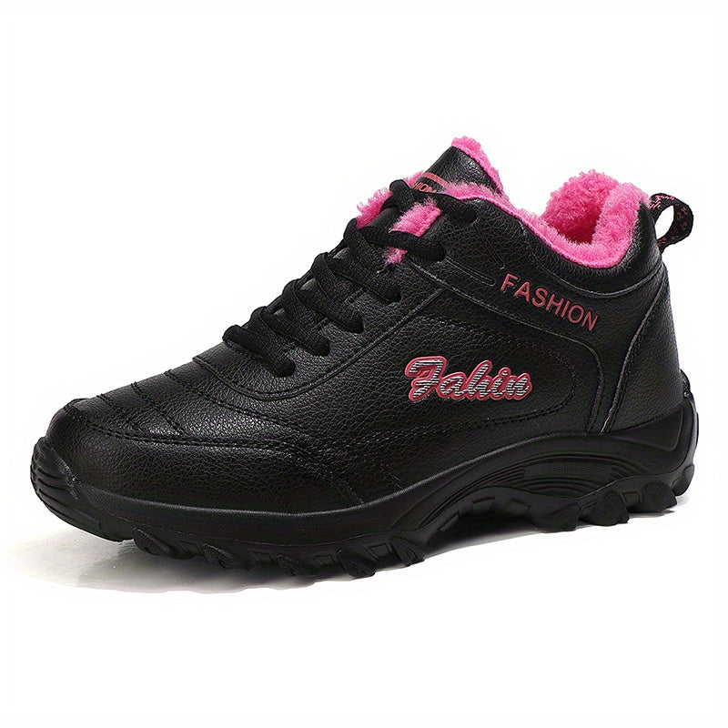 Women's Waterproof Chunky Sneakers Comfortable Outdoor Travel Shoes
