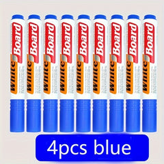 4pcs Whiteboard Markers for Teachers & Office Use
