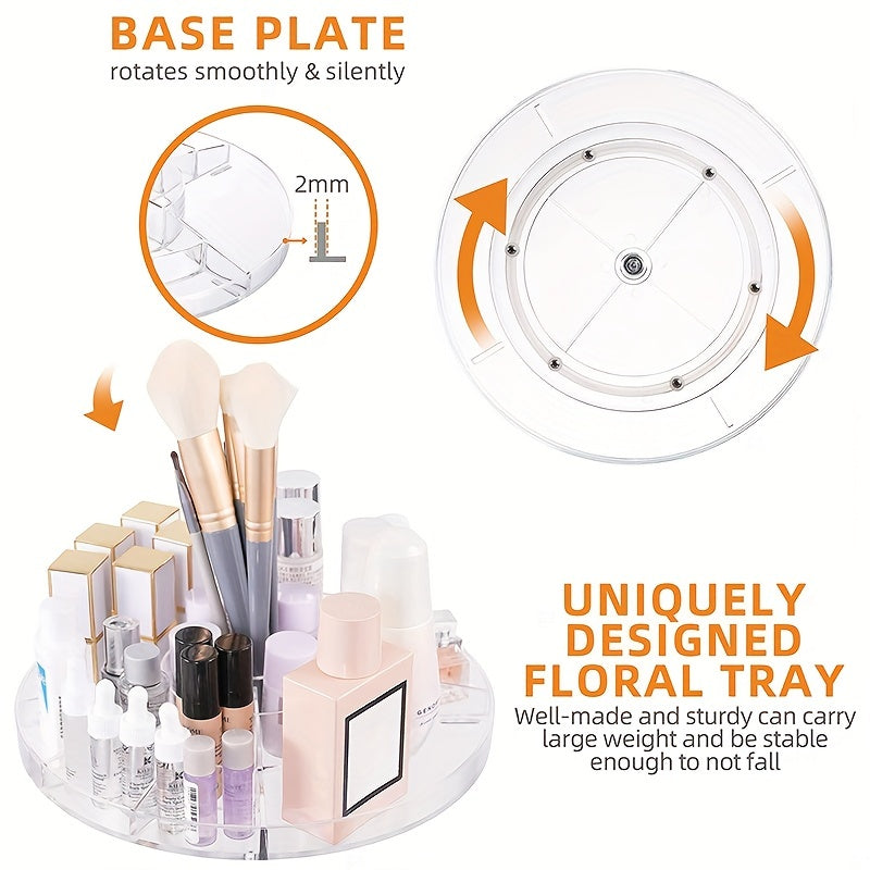 360 Degree Rotating Makeup Organiser Cosmetic Storage Stand