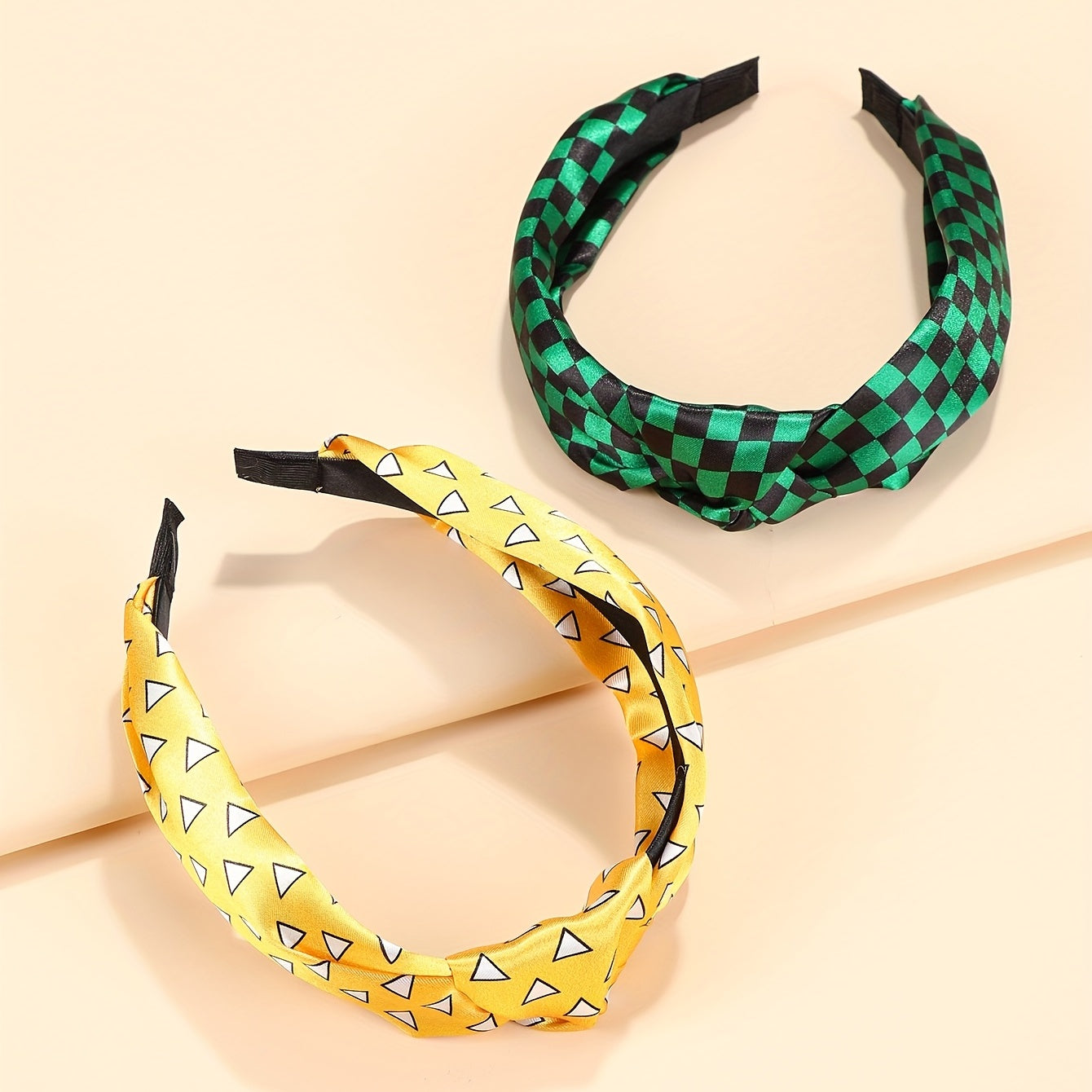 4pcs Cross Knotted Hair Hoop Hair Accessories For Cosplay Party